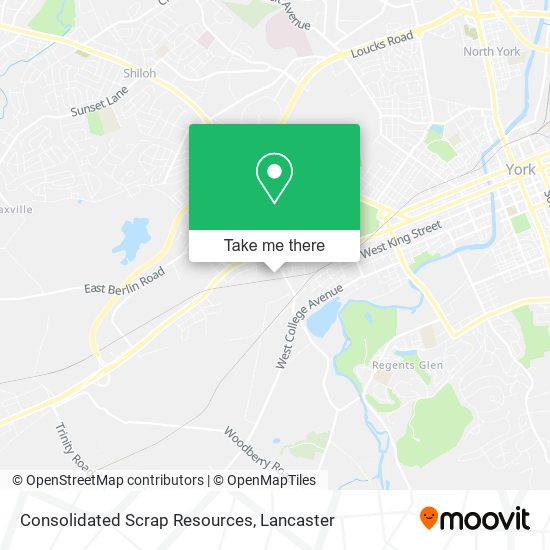 Consolidated Scrap Resources map