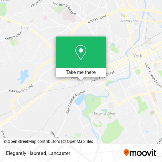 Elegantly Haunted map