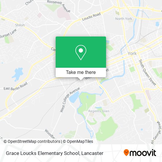 Grace Loucks Elementary School map