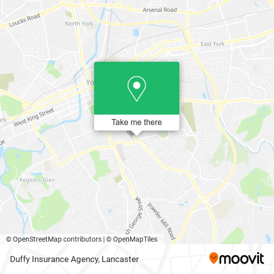 Duffy Insurance Agency map