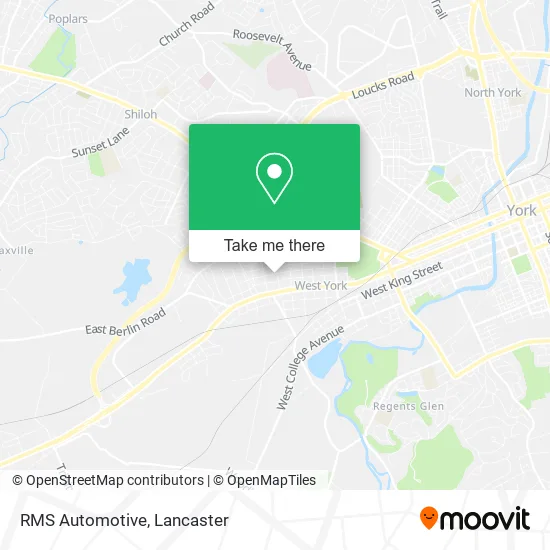 RMS Automotive map
