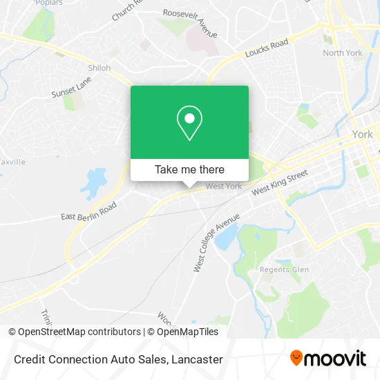 Credit Connection Auto Sales map