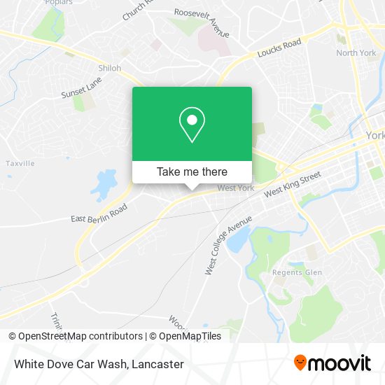 Mapa de White Dove Car Wash