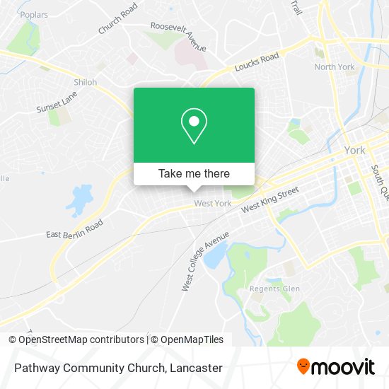 Mapa de Pathway Community Church