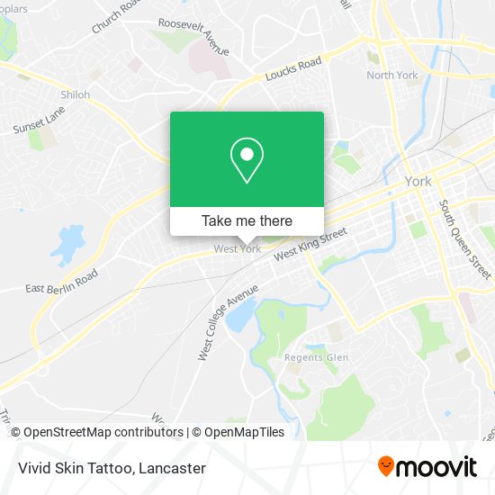 Vivid Skin Tattoo map