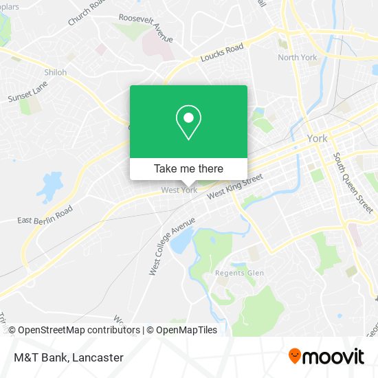 Mapa de M&T Bank