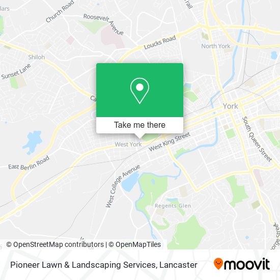 Mapa de Pioneer Lawn & Landscaping Services