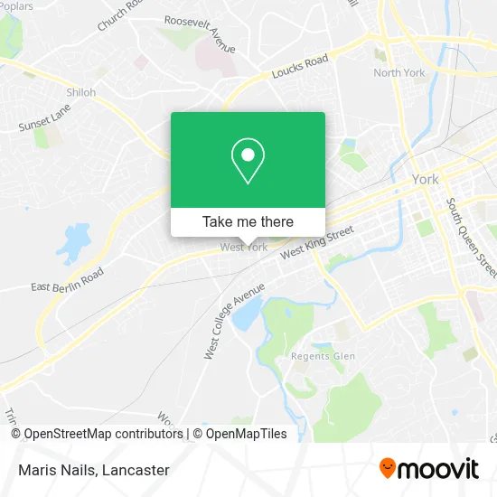 Maris Nails map