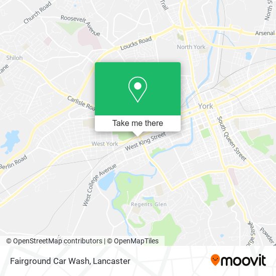 Fairground Car Wash map