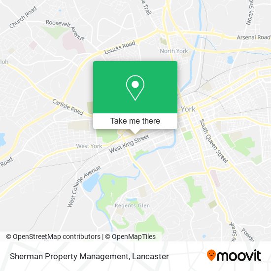 Mapa de Sherman Property Management