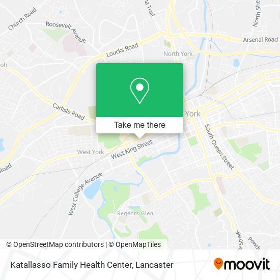 Mapa de Katallasso Family Health Center