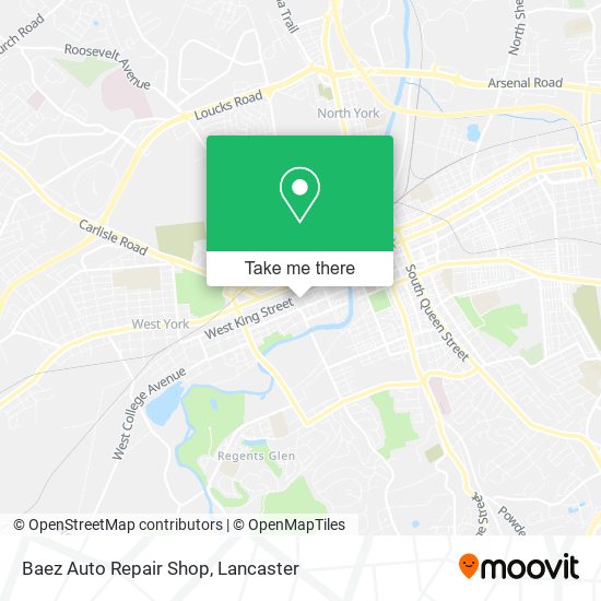 Baez Auto Repair Shop map