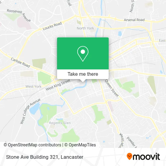 Stone Ave Building 321 map