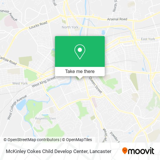Mapa de McKinley Cokes Child Develop Center