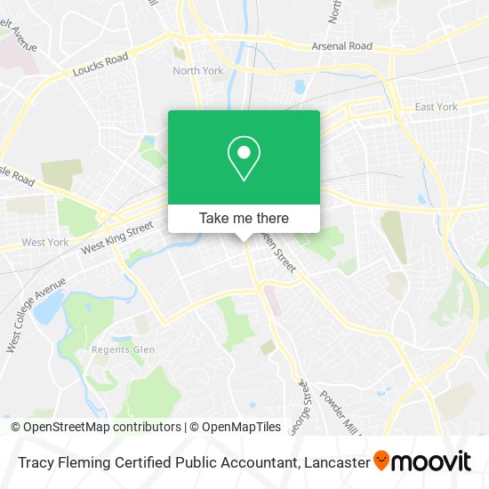 Mapa de Tracy Fleming Certified Public Accountant