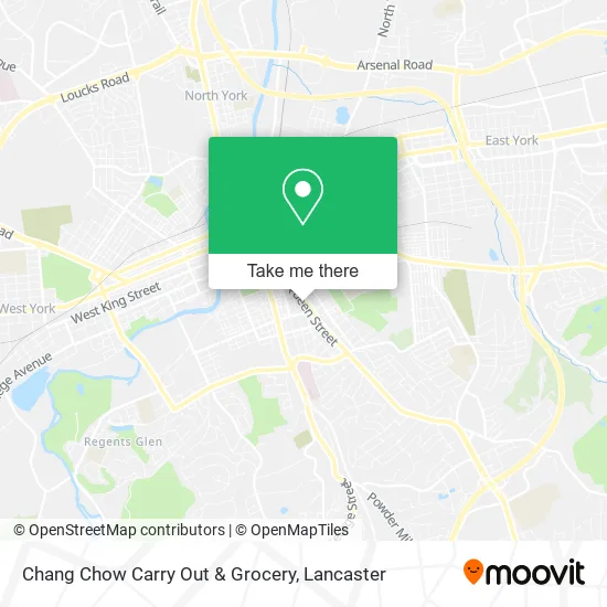 Chang Chow Carry Out & Grocery map