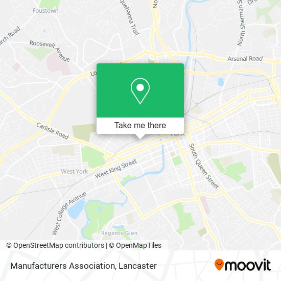Manufacturers Association map