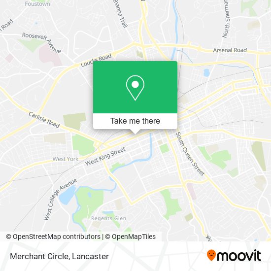 Mapa de Merchant Circle