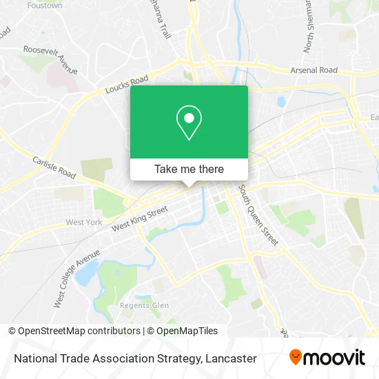 National Trade Association Strategy map