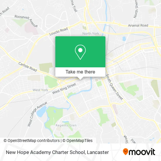 New Hope Academy Charter School map