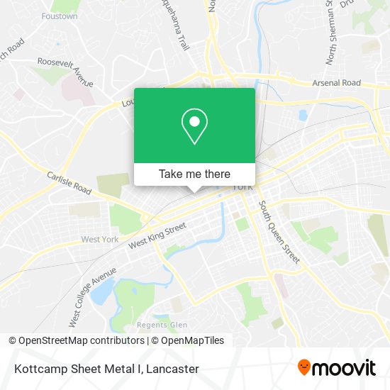 Kottcamp Sheet Metal I map
