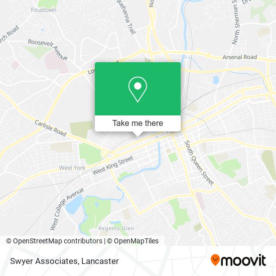 Swyer Associates map