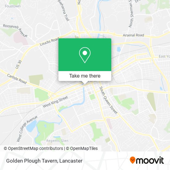 Golden Plough Tavern map