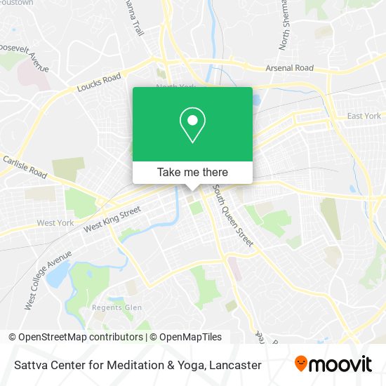 Sattva Center for Meditation & Yoga map