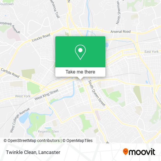 Mapa de Twinkle Clean