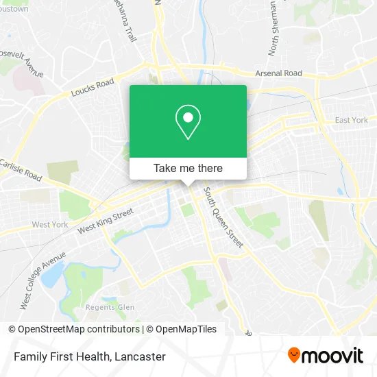 Family First Health map