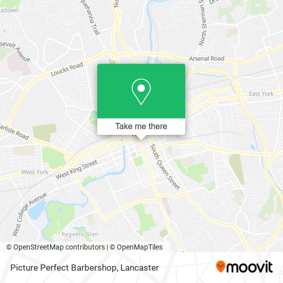 Mapa de Picture Perfect Barbershop