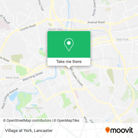 Mapa de Village at York