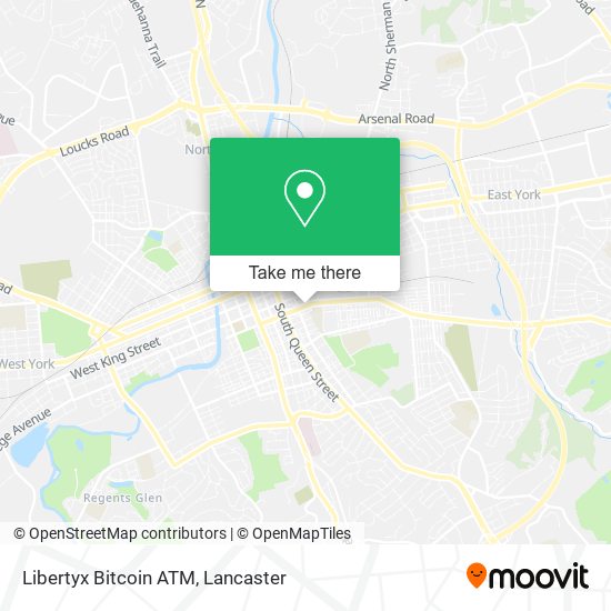 Libertyx Bitcoin ATM map