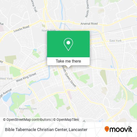 Bible Tabernacle Christian Center map