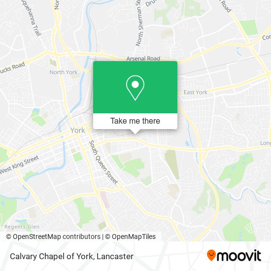 Calvary Chapel of York map