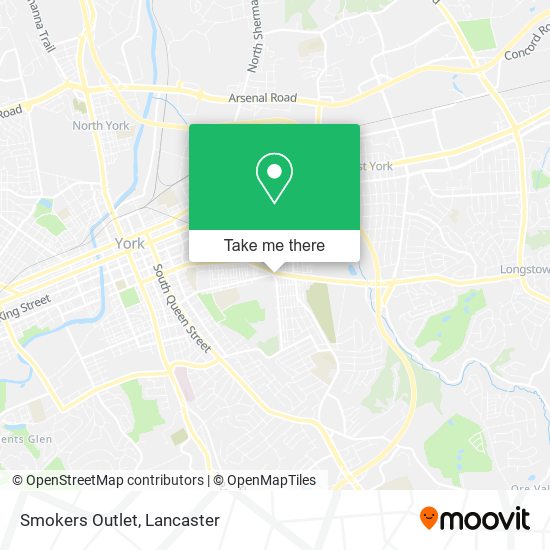 Smokers Outlet map