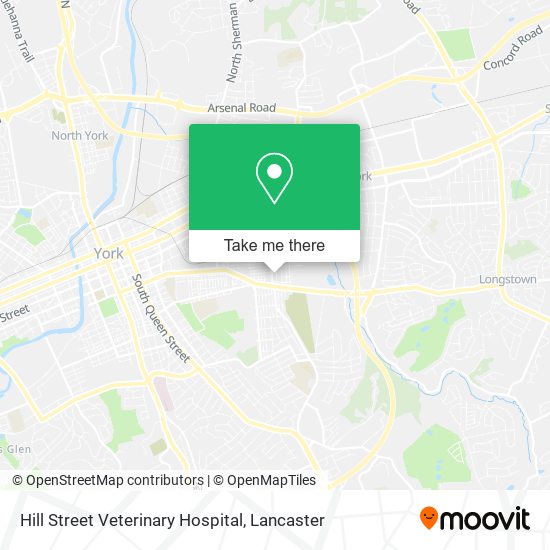 Mapa de Hill Street Veterinary Hospital