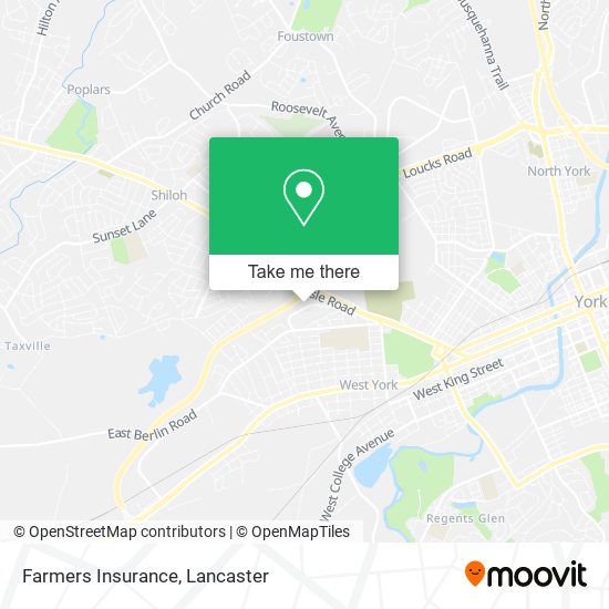Farmers Insurance map