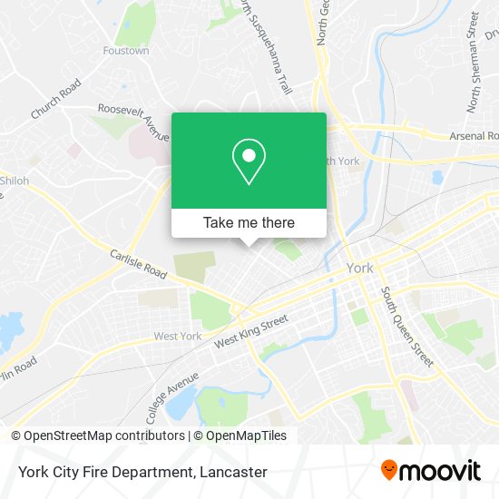 York City Fire Department map