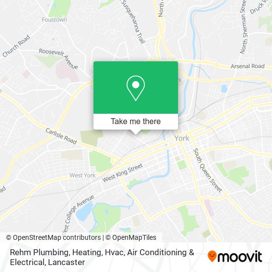 Rehm Plumbing, Heating, Hvac, Air Conditioning & Electrical map