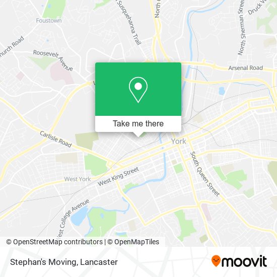 Mapa de Stephan's Moving