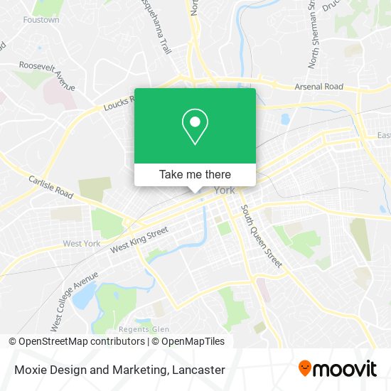 Mapa de Moxie Design and Marketing