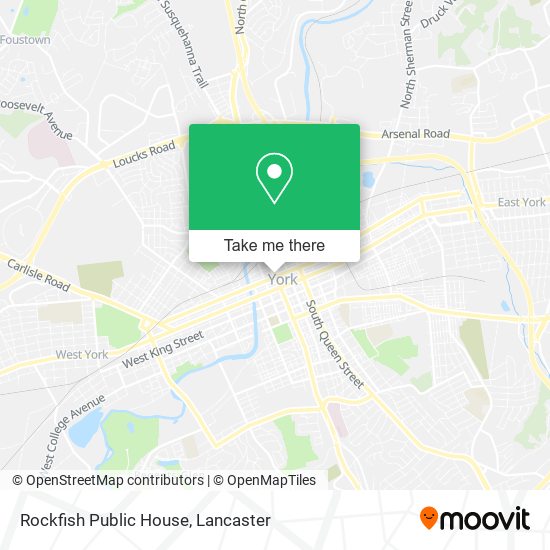 Rockfish Public House map