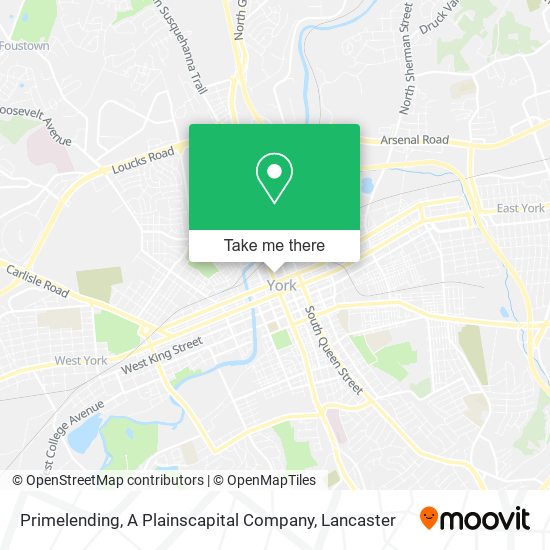 Primelending, A Plainscapital Company map