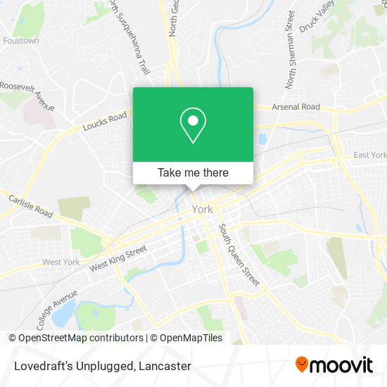 Mapa de Lovedraft's Unplugged
