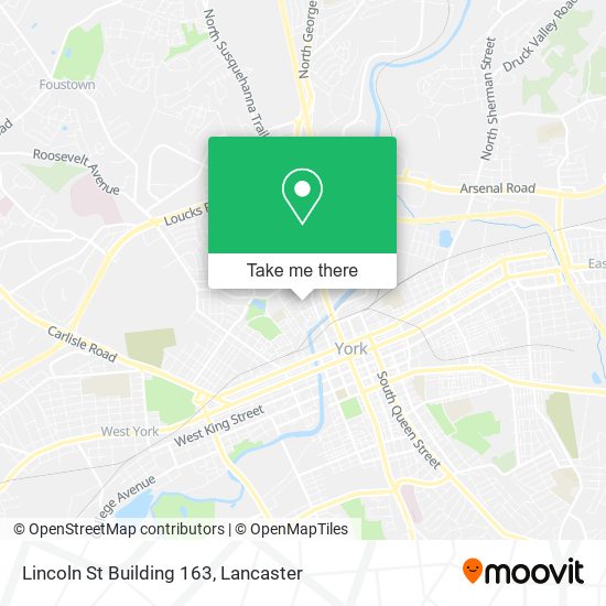 Mapa de Lincoln St Building 163
