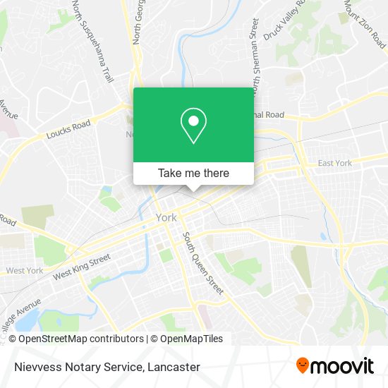 Nievvess Notary Service map