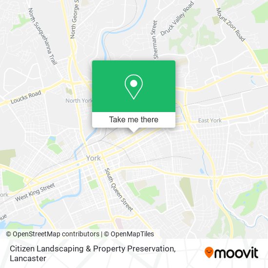 Citizen Landscaping & Property Preservation map