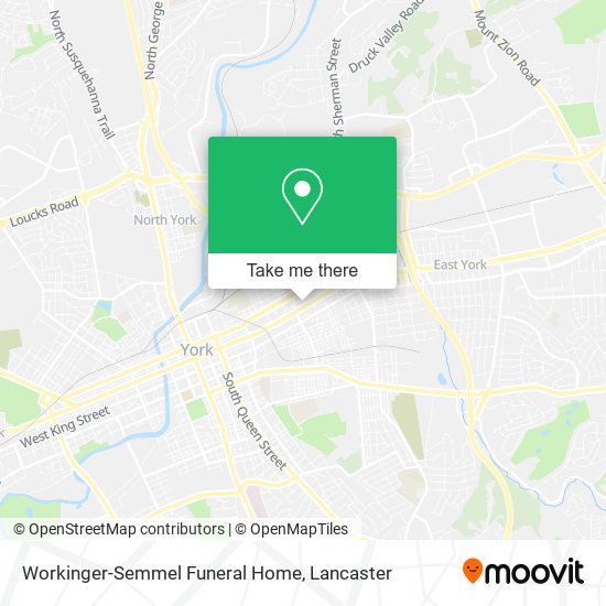 Workinger-Semmel Funeral Home map