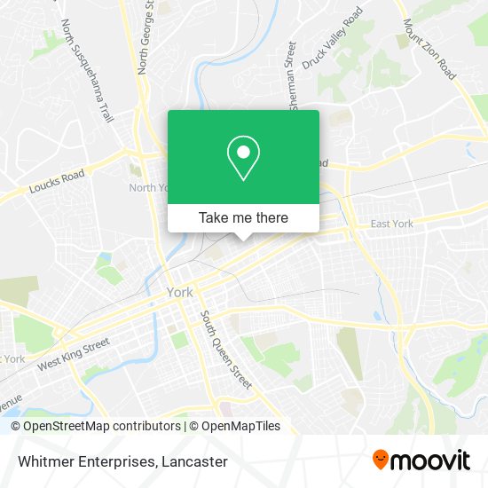Whitmer Enterprises map